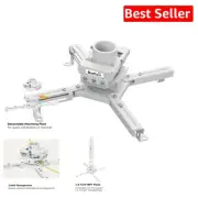 Reliable Adjustable Projector Ceiling Mount - 1.5" NPT Compatible, Easy Setup