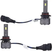 TOPAZ 9006 LED Driving Fog Light Bulbs, 6000K 2 Bulbs White Brighter Daytime Running Light, plug and play, Replacement Bulbs for Cars, Trucks, SUVs (Pack of 2)