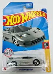 2022 Hot Wheels Silver/Gray ‘94 Bugatti EB110 SS, 65/250 | HW Turbo 5/10