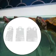 Turtle Basking Platform Acrylic Ornament Decorations Accessories Food Feeding