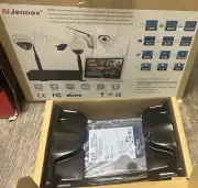 HD 4CH Wireless Security Camera System PTZ wifi 4 bullet cams 2tb hdd and dvr