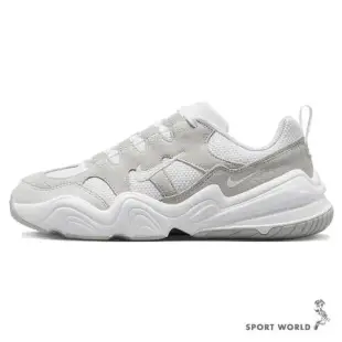Nike 女鞋 休閒鞋 Tech Hera 麂皮 灰白 DR9761-100
