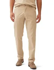 [Rodd & Gunn] Heriot Short Leg Straight Pant in Natural