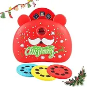 Story Projector for Kids,Christmas Kids Story Projector - Children Sensory Toys, Festive Projector Flashlight with 24 Pictures for Perception Ability