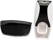 Ciieeo Toothpaste Squeezer with Brush Holder Lazy Squeezer Toothbrush Toothpaste Dispenser Tooth Paste Toothpaste Squeezer for Automatic Toothpaste Squeezer Black