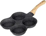 Non Stick Egg Pan Induction Fried Egg Pan Fried Egg Pan Frying Pan Non Stick Egg Frying Pan for 4-Hole Kitchen Utensils Frying Pan