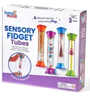 hand2mind, Sensory Fidget Tubes, Set of 4 - Help children manage their emotions