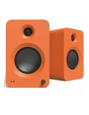 [Kanto] REN 200W Powered Bookshelf Speakers - Matte Orange, Pair