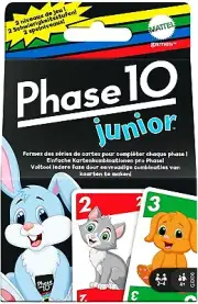 Mattel Games GXX06 Phase 10 Junior Card Game, from 4 Years