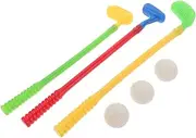 ERINGOGO 3-Piece Mini Golf Set for Kids Toddler Golf Clubs Toys Educational Golf Game for Boys Girls Safe Plastic Golf Set for Toddlers