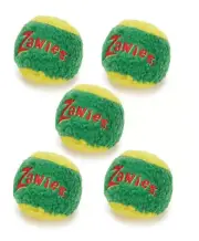 Dog Fetch and Play Balls 3 Inch Rubber Soft Shaggy Color Squeaker Bulk Available