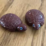 Zuni Pipestone Turtles Fetish *SIGNED* New Carving Danny Booqua 2434