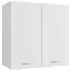 Wooden Kitchen Hanging Cabinet Shelf Storage Cupboard White 60x31x60cm