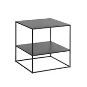 Modern Furniture PEBBLE Coffee Table 50x50cm - Black