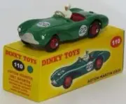 Atlas Edition Aston Martin DB3S Sports (110) Atlas reproduced 'Dinky'
