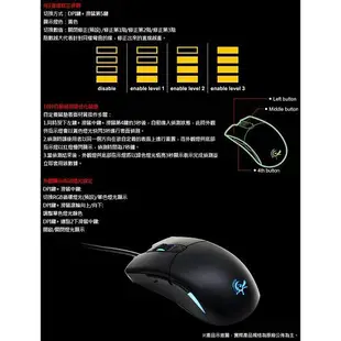 Ducky Secret M RGB光學鼠 電競滑鼠 黑色 出貨送電競鼠墊(大張) 現貨 蝦皮直送