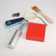 Cross-Cut Tester Hatch Adhesion Tester Paint Film Scriber Set & 1/2/3mm Blades