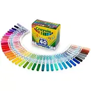Crayola Ultra Clean Washable Markers For School, Back To School Gifts For Kids,