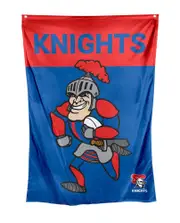 Newcastle Knights NRL Team Mascot Cape or Wall Flag