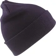 [Result] Junior Unisex Wooly Winter/Ski Thermal Hat (UK Size: One Size) (Navy Blue)