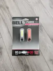 Bell Pharos 650 COB Bicycle Light Set NEW 95 LUMENS /USB