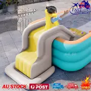 Inflatable Water Slide Pool Toy - Fun For Kids, Easy & Portable Au+