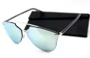 NEW Christian DIOR REFLECTED P Silver Grey Pixel Mirror Pilot Sunglasses S60 RL
