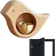 Magnetic Wood Doorbell Chimes,Bird-Shaped Wood Doorbell - Suction Store Entrance Alert Chime Ornaments Door Chime Magnet for Entrance, Fridge Sticker, Barn Door