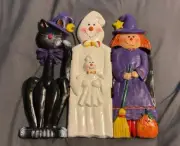 Oxford Elite Foldable Decoration Halloween Witch Ghost Black Cat Prop Accessory