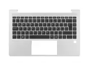 New HP ProBook 440 445 G8 14" Palmrest Keyboard Bezel LTNA M23770-161 w/SD card