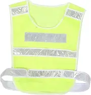 [BESPORTBLE] Reflective Vest Womens Vest Top Construction Vest Garden Safe Vest Outdoor Construction Site Vest Female Safe Vest Replaceable Reflective Safe Vest Daily Use Vest Nylon Fabric