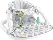 Fisher-Price Sit-Me-Up Floor Seat Portable Baby Chair with 2 Toys, Starlight Bursts