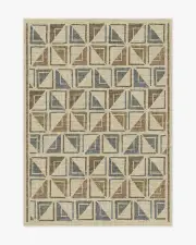 150' x 215' | Machine Washable Runner Rug | Kid & Pet Friendly | Indoor Rug | Architectural Digest Vesta Neutral Multicolour Tufted Rug | Ruggable