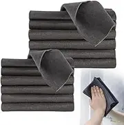 10PCS Thickened Magic Cleaning Cloth Microfiber Cleaning Towels Reuseable Streak Free Glass Cleaning Cloths Multipurpose Cleaning Rags for Dusting Windows Kitchenware Cars (30 * 30cm)