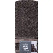 Inspire Premium Hand Towel Charcoal each