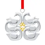 Nambe Twelve Days of Christmas Ornament - Six Geese A Laying