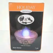 Holiday Inspirations ~Color Changing ~Mist Maker ~Prop/ Halloween Deco ~NEW