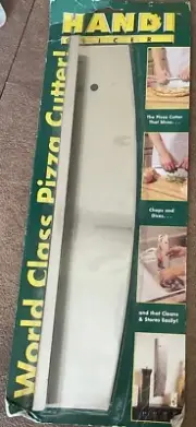 HANDI Slicer - World Class Pizza Cutter Stainless Steel 14” Made In Taiwan NOS