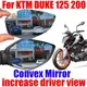 【加大視野】適用於 KTM DUKE 125 200 DUKE 200 後照鏡 後視鏡 側視鏡 大視野鏡片 改裝後照鏡