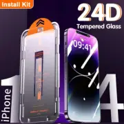 For Apple iPhone 16 Pro Max 16e Installation Kit Tempered Glass Screen Protector