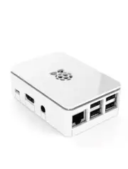 Raspberry Pi 3 White & Black Enclosure Premium Case Protector Box for Pi 3