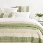 Annie Selke Moon Hills Linen Duvet Cover, Twin