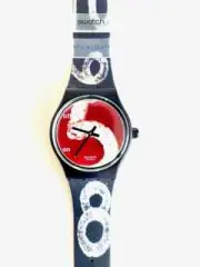 Vintage 1996 Swatch GIMME FIVE SLN105 - Rare Musical Watch - Free Shipping