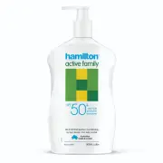 Hamilton Sunscreen Active Family SPF 50+ 500ml