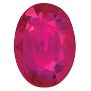 Gemstone Ruby A Quality 7X5mm Oval