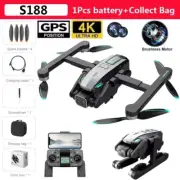 S188 GPS Drone 8K Professional HD Dual Camera 5G Wifi Obstacle Avoidance Brushle