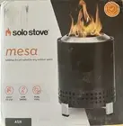 Solo Stove Mesa Outdoor Smokeless Tabletop Fire Pit Black Ash Color - New