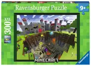 Minecraft Cutaway Jigsaw Puzzle, 300pc