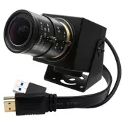 4K 60fps HDMI USB Zoom Camera USB3.0 Manual Focus Webcam with 2.8-12mm Optica...