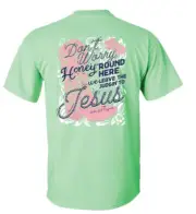 Girlie Girl Orginals Ladies Judgin To Jesus Mint